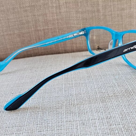 Arnette Optical Men Eyeglasses MOD7038 Black/Blue 51[]16 130 Glasses NEW - Picture 4 of 10